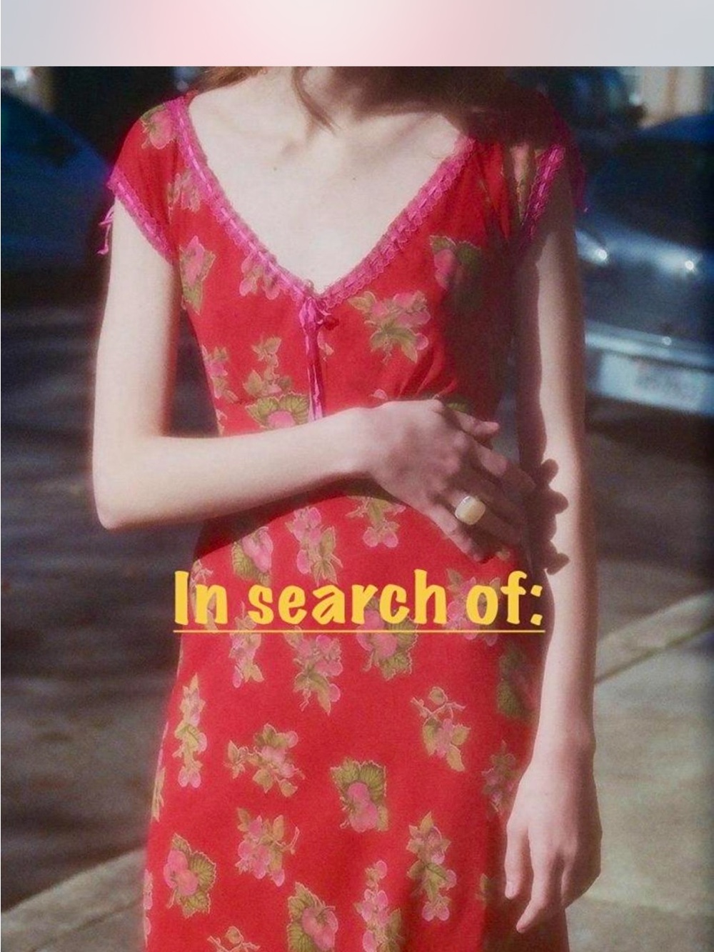 In search of: Betsey Johnson Strawberry dress